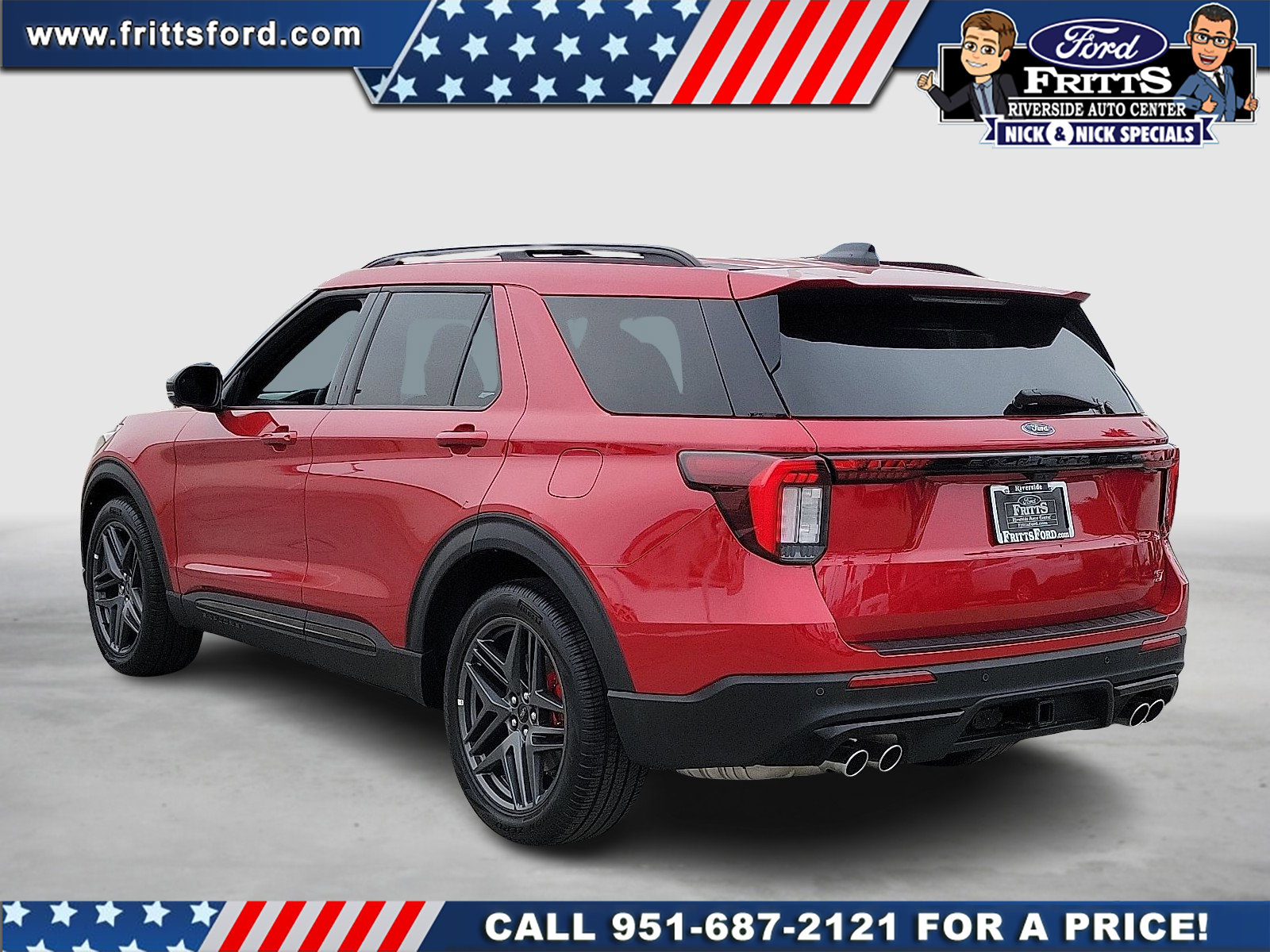 Certified 2025 Ford Explorer ST w/ Sun And Sound Package AWD/4WD image 3