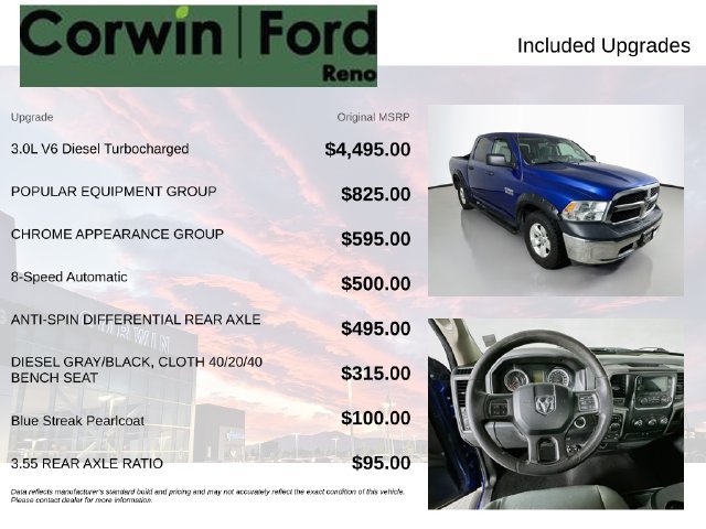 Used 2018 RAM 1500 Tradesman w/ Popular Equipment Group AWD/4WD image 3