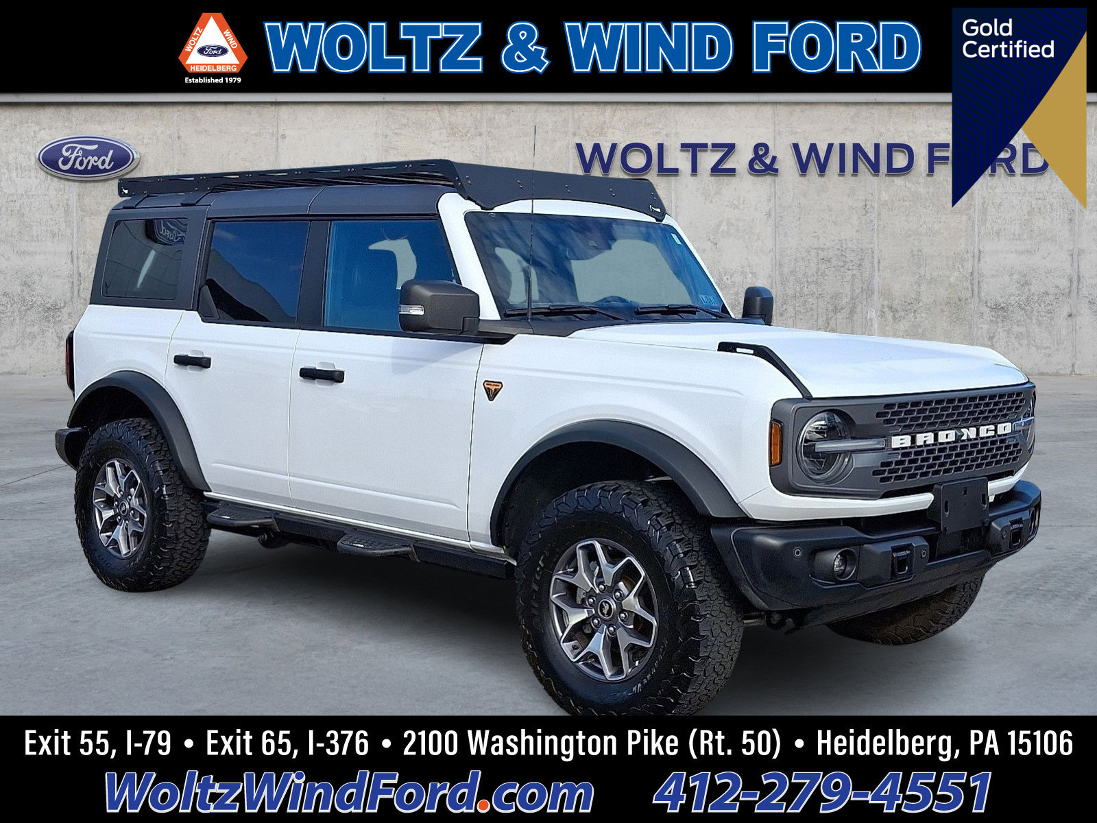 Certified 2023 Ford Bronco Badlands image 1