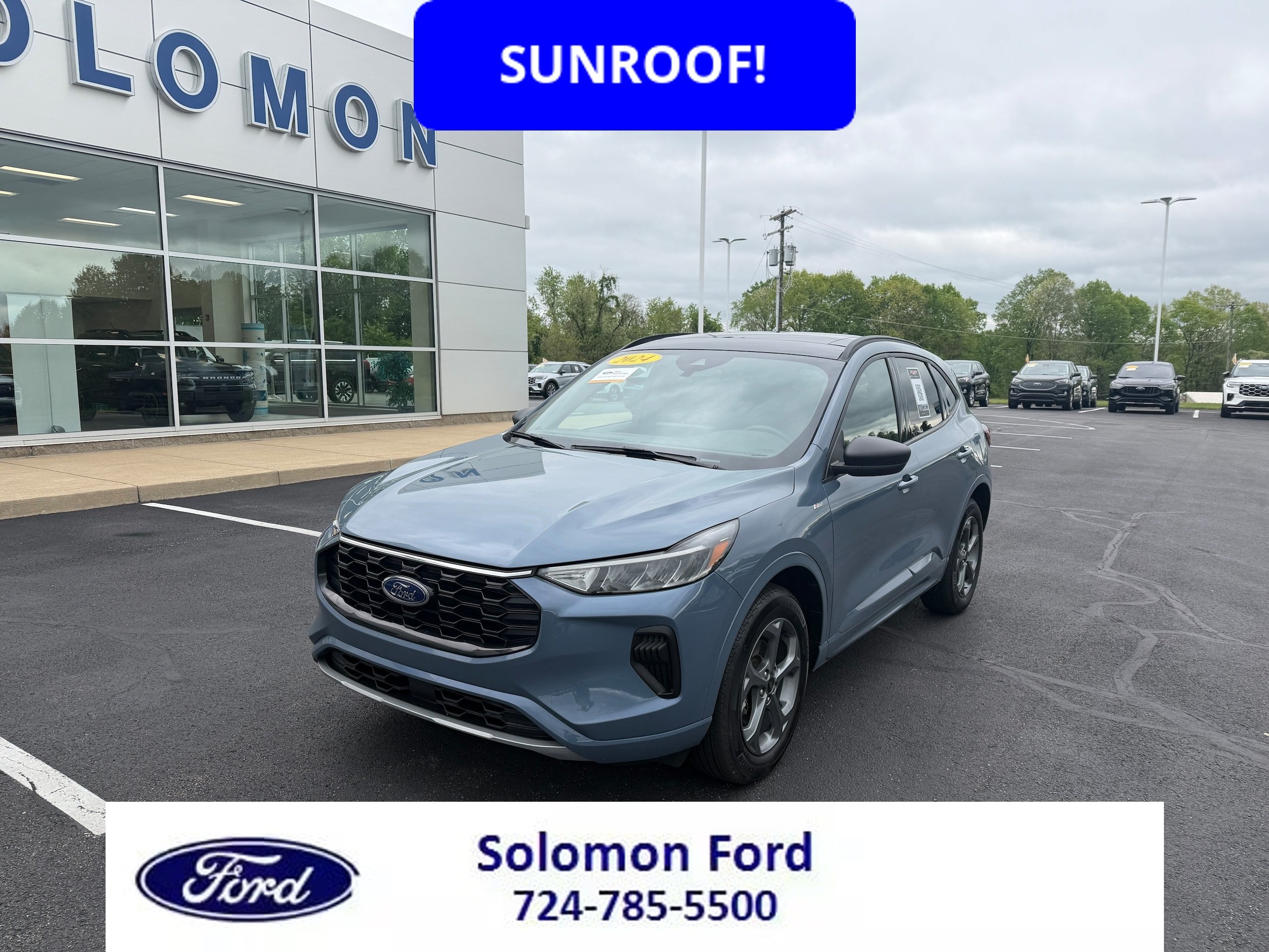 Certified 2024 Ford Escape ST-Line w/ Tech Pack #1 AWD/4WD image 1