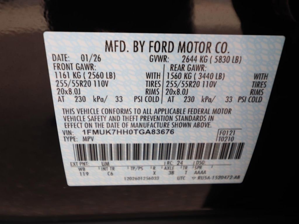 Certified 2026 Ford Explorer Platinum RWD image 25
