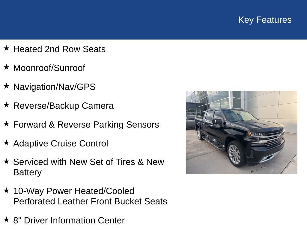 Used 2020 Chevrolet Silverado 1500 High Country image 33