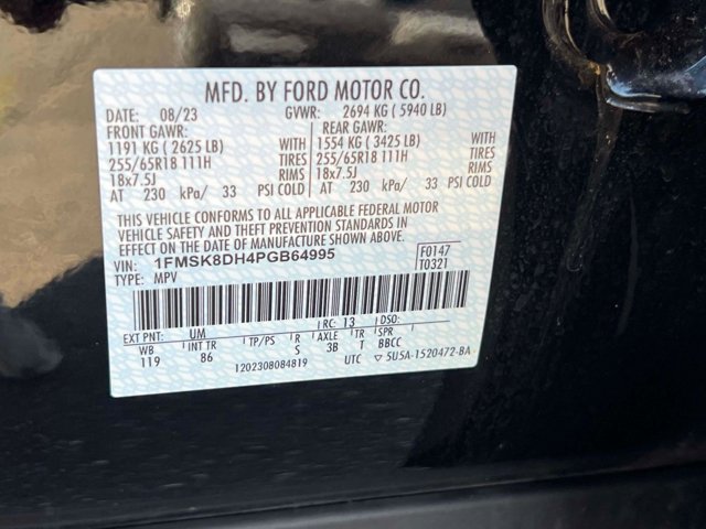 Certified 2023 Ford Explorer XLT w/ Class IV Trailer Tow Package AWD/4WD image 23