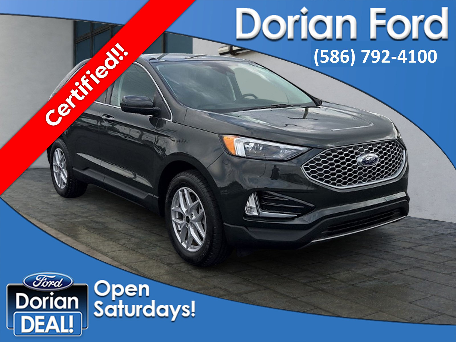 Certified 2023 Ford Edge SEL w/ Convenience Package