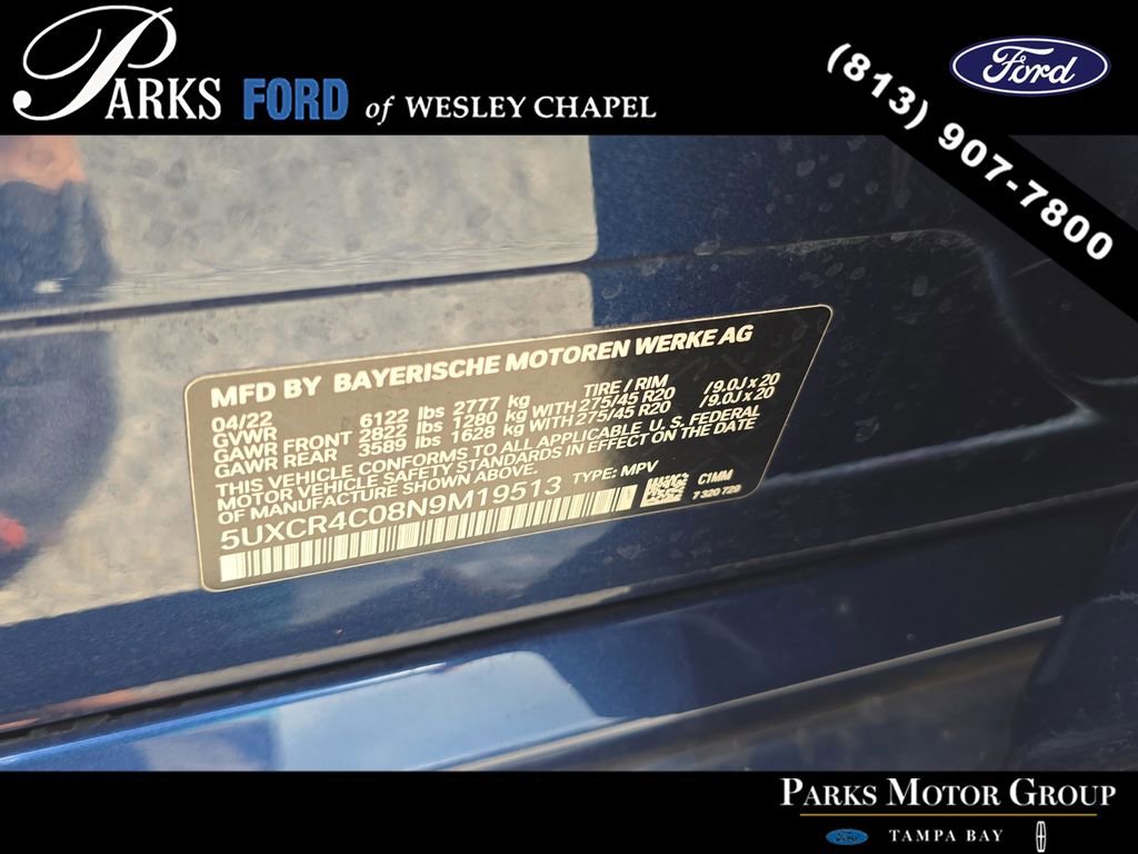 Used 2022 BMW X5 sDrive40i w/ M Sport Package RWD image 36