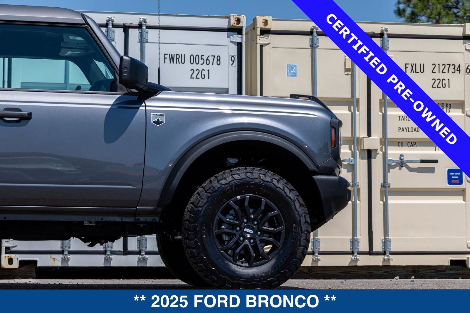 Certified 2025 Ford Bronco Big Bend AWD/4WD image 28