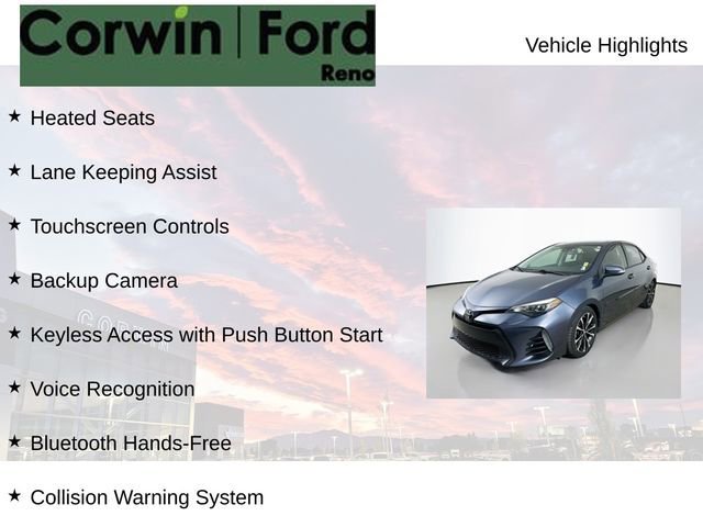 Used 2017 Toyota Corolla XSE image 2