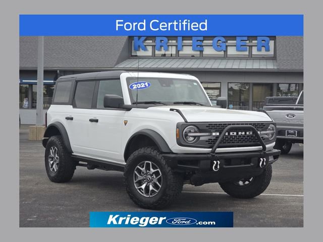 Certified 2021 Ford Bronco Badlands AWD/4WD image 1