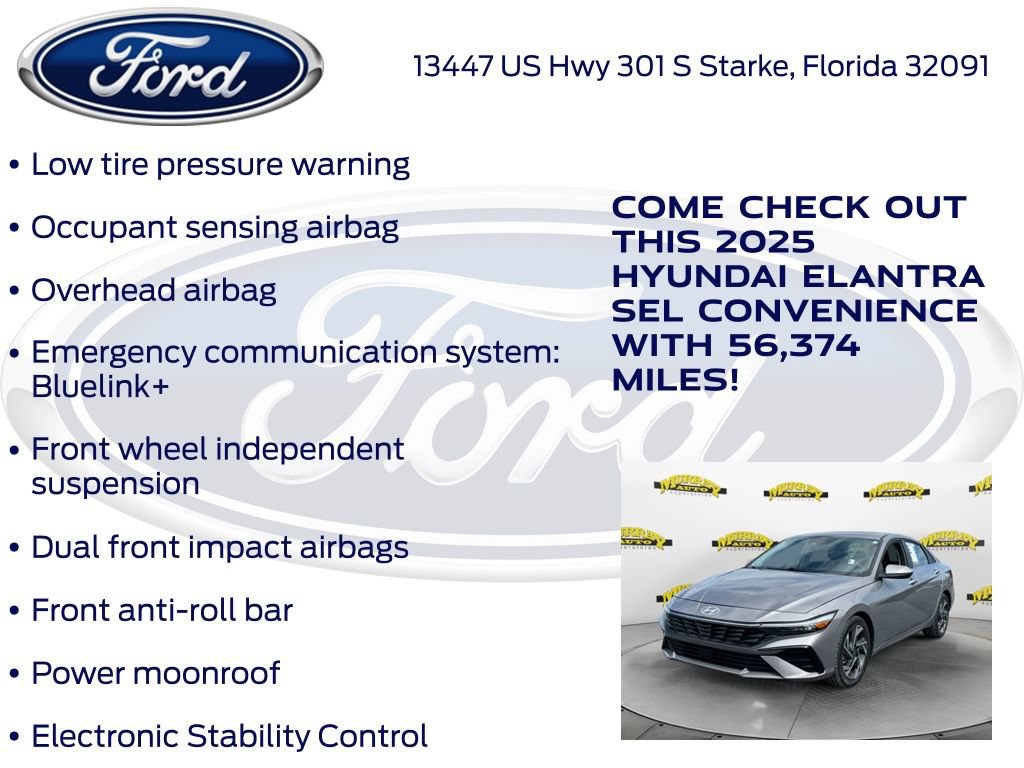 Used 2025 Hyundai Elantra SEL FWD image 27