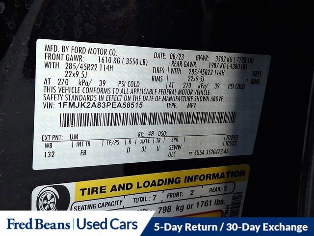 Certified 2023 Ford Expedition Max Limited image 27