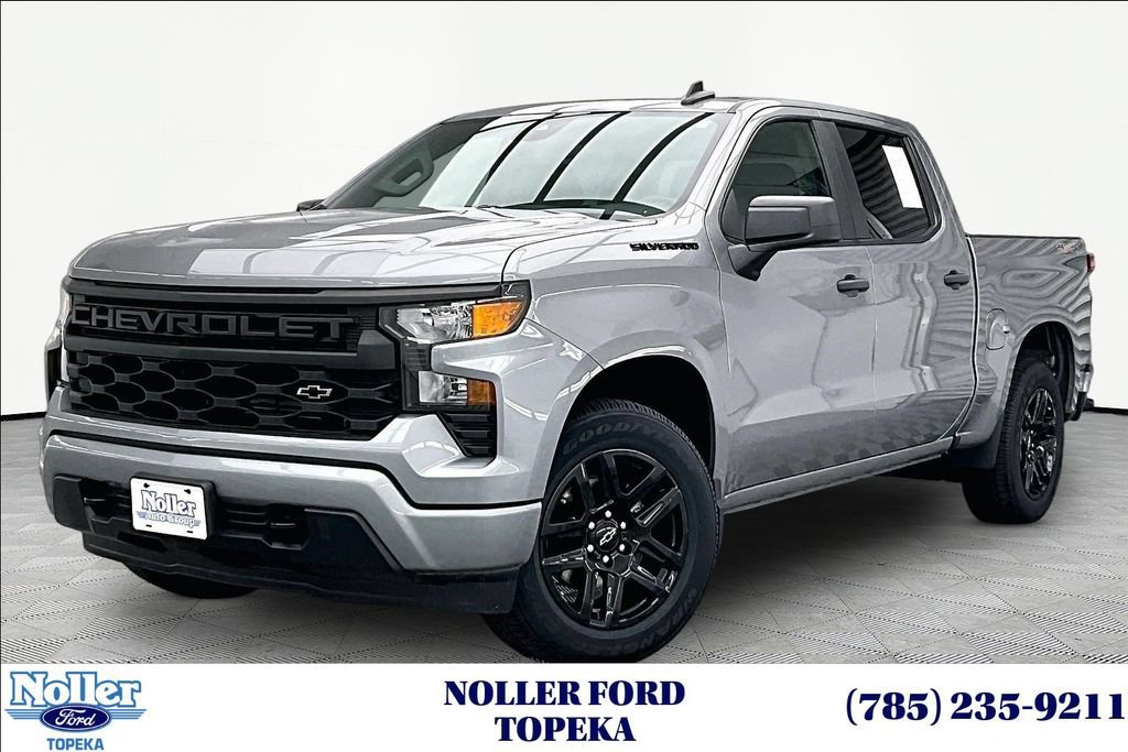 Used 2023 Chevrolet Silverado 1500 Custom w/ LPO, Dark Essentials Package