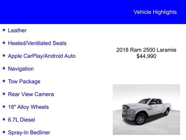 Used 2018 RAM 2500 Laramie image 6