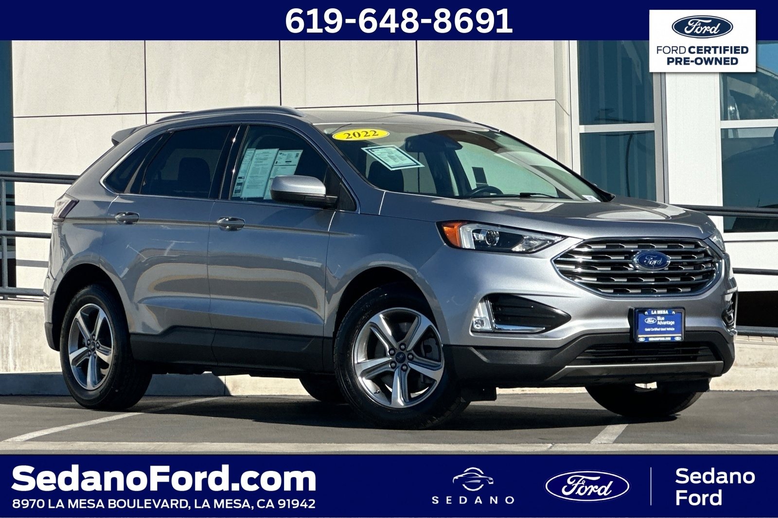 Certified 2022 Ford Edge SEL w/ Convenience Package