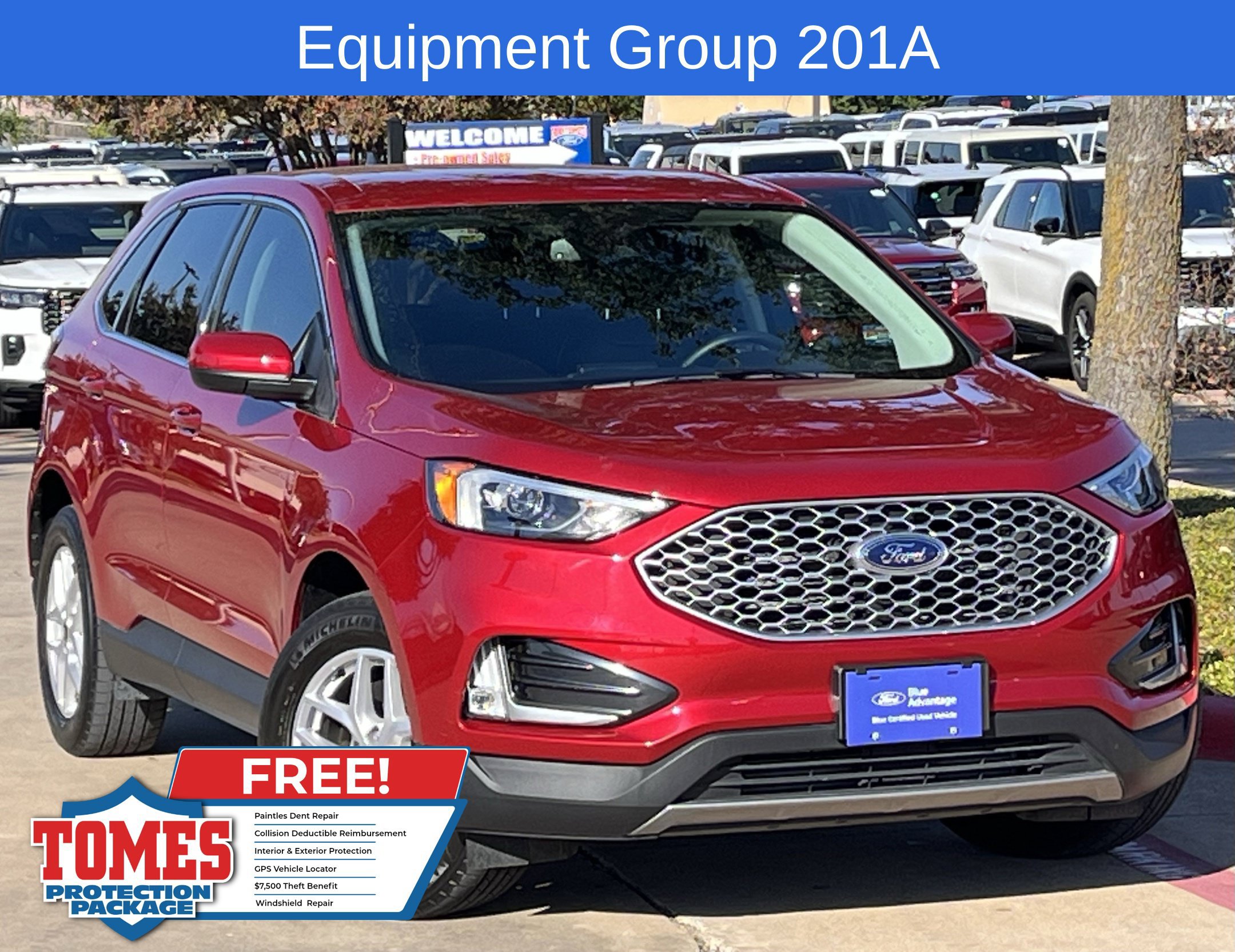 Certified 2024 Ford Edge SEL w/ Convenience Package AWD/4WD image 1