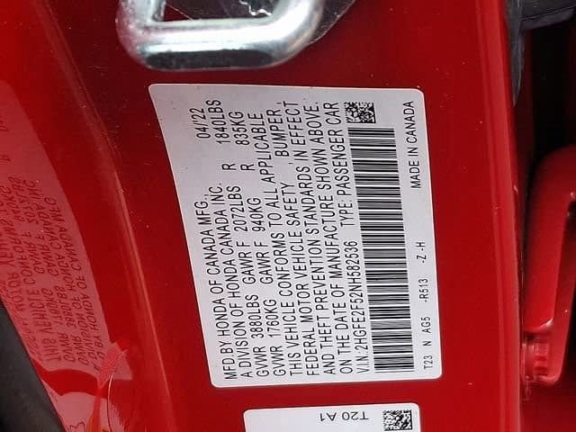 Used 2022 Honda Civic Sport image 27