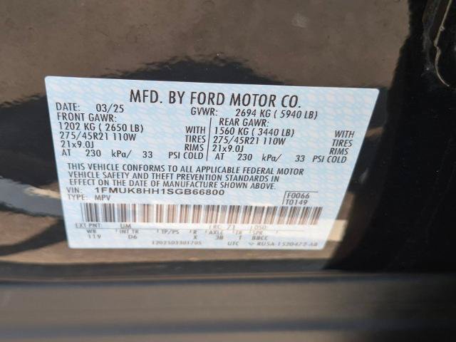 Certified 2025 Ford Explorer Platinum w/ LUX Leather Package AWD/4WD image 37