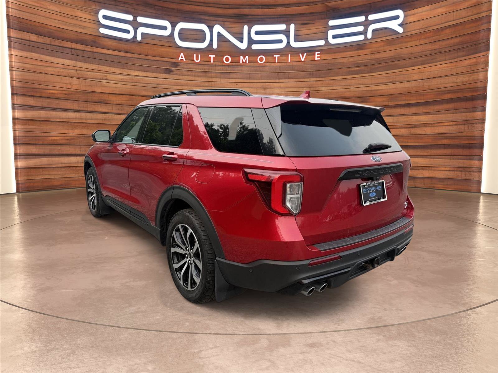 Certified 2020 Ford Explorer ST w/ Premium Technology Package AWD/4WD image 3