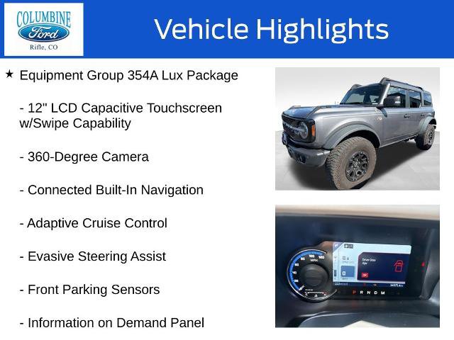 Certified 2023 Ford Bronco Wildtrak AWD/4WD image 4