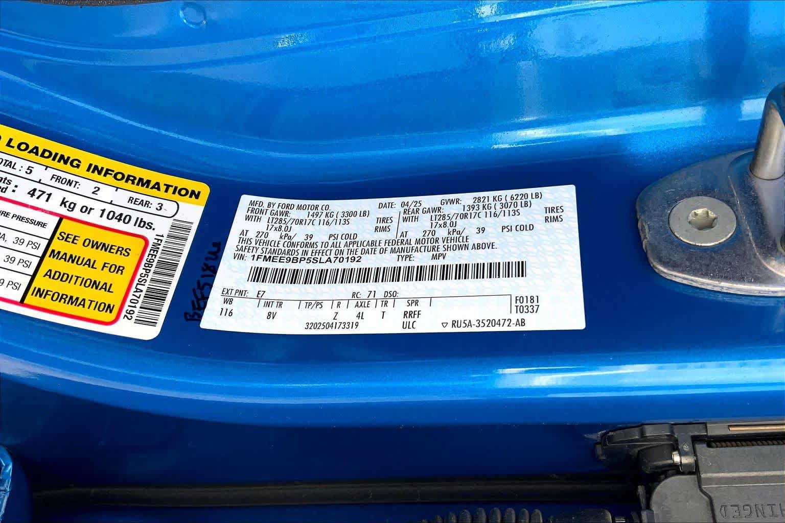 Certified 2025 Ford Bronco Badlands AWD/4WD image 31