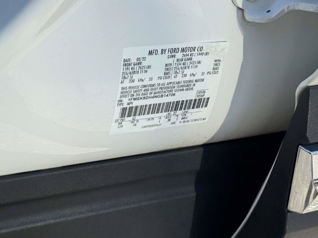 Certified 2022 Ford Explorer XLT w/ Equipment Group 202A AWD/4WD image 33