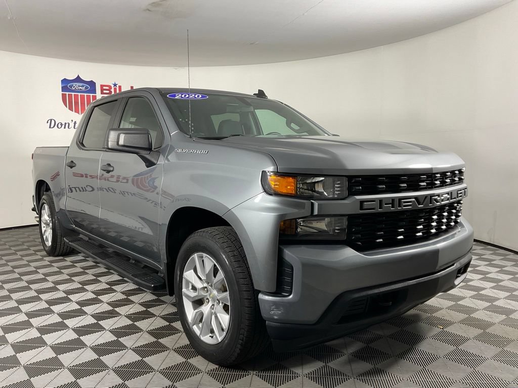 Used 2020 Chevrolet Silverado 1500 Custom w/ Custom Value Package AWD/4WD image 1