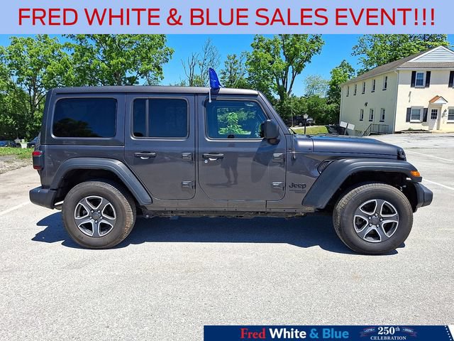 Used 2021 Jeep Wrangler Unlimited Sport w/ Sun And Sound Package AWD/4WD image 12