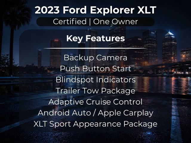Certified 2023 Ford Explorer XLT w/ Equipment Group 202A RWD image 13