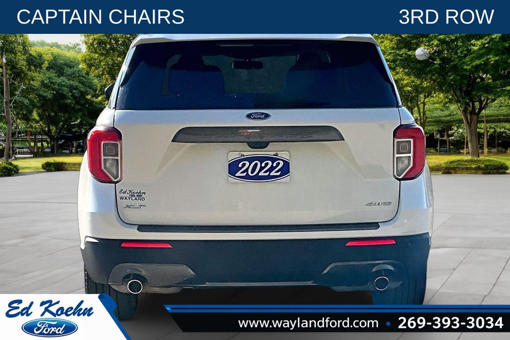 Certified 2022 Ford Explorer XLT w/ Equipment Group 202A AWD/4WD image 4