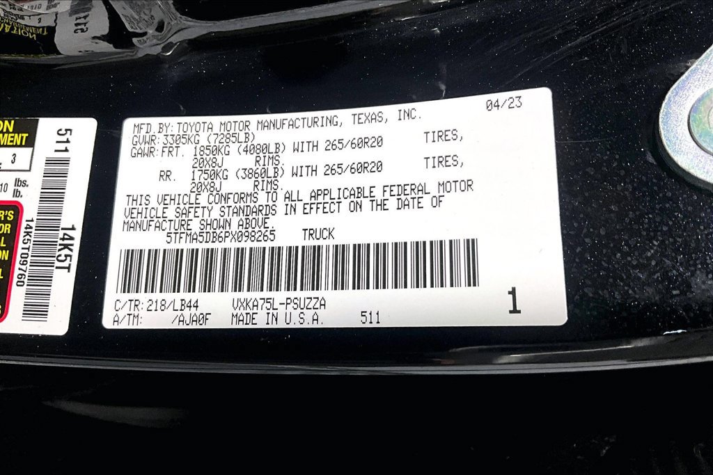 Used 2023 Toyota Tundra 1794 Edition AWD/4WD image 32