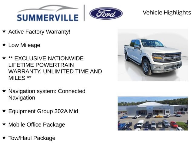 Certified 2024 Ford F150 XLT w/ Equipment Group 302A MID AWD/4WD image 2