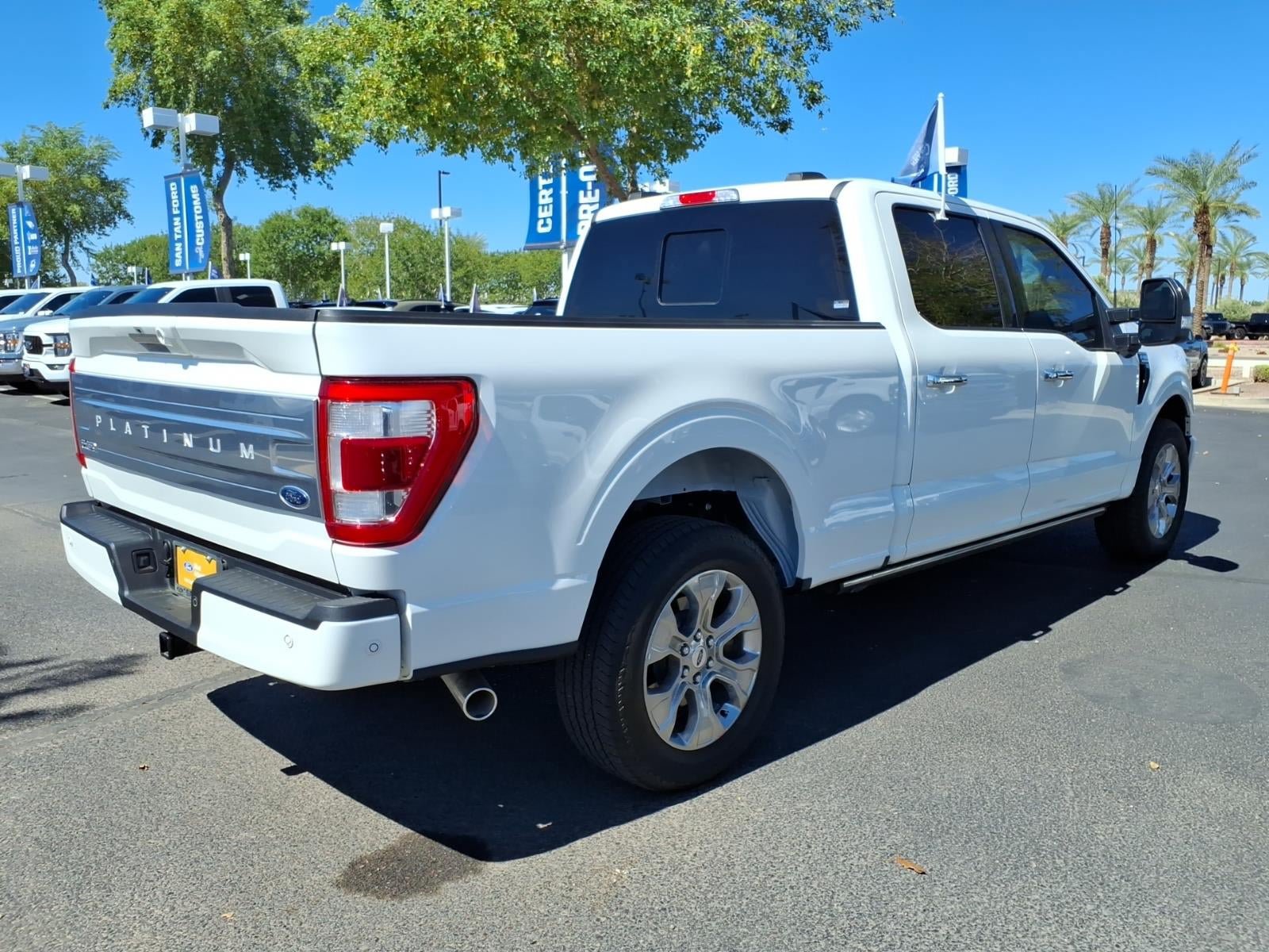 Certified 2023 Ford F150 Platinum w/ Equipment Group 701A High AWD/4WD image 4
