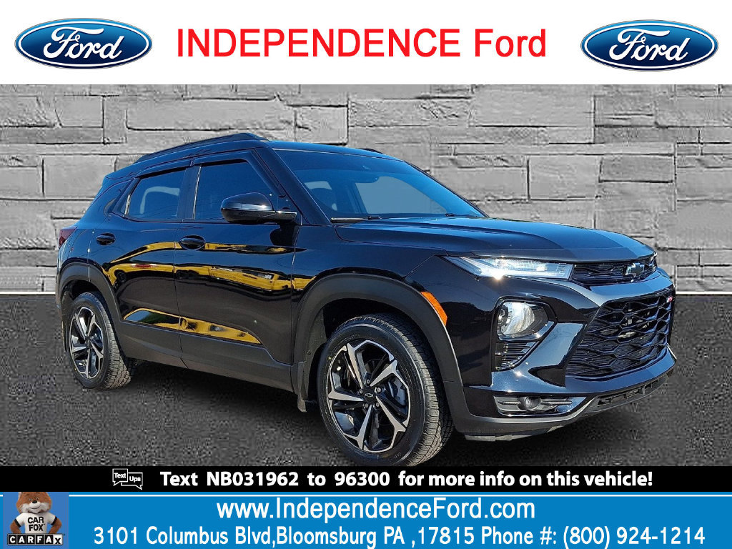 Used 2022 Chevrolet TrailBlazer RS w/ Sun and Liftgate Package AWD/4WD image 1