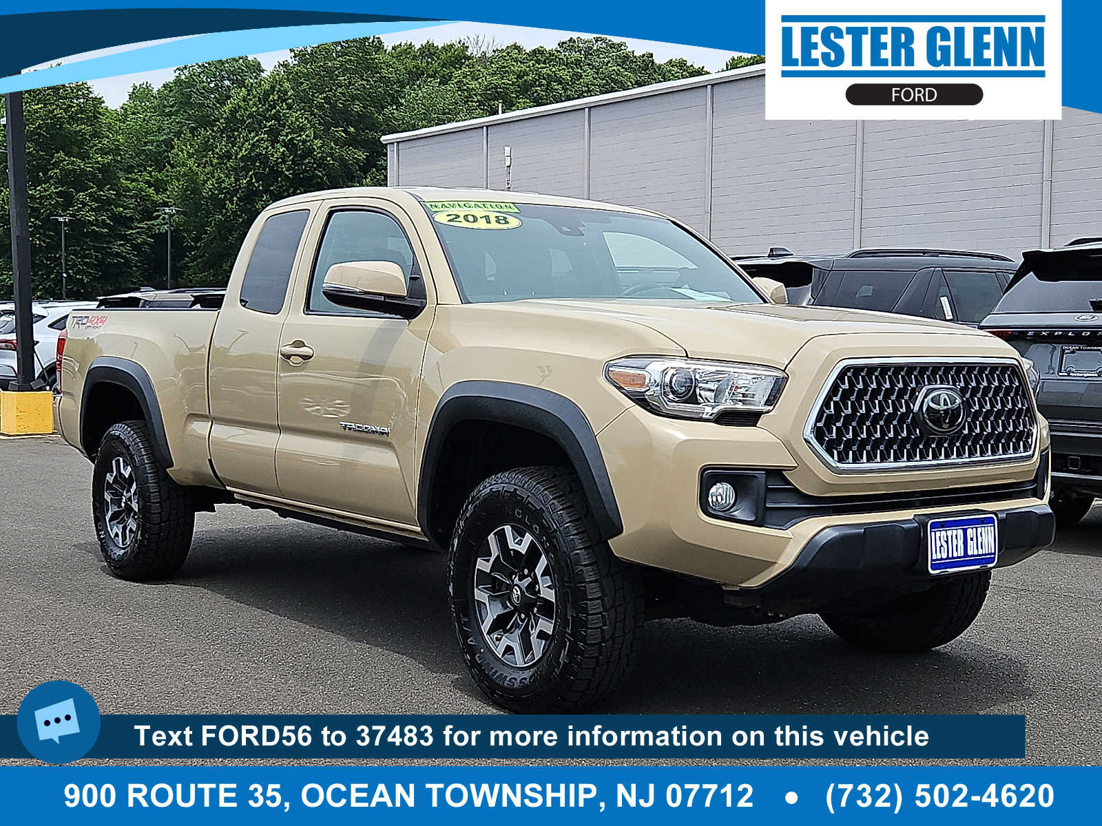 Used 2018 Toyota Tacoma TRD Off-Road w/ Technology Package