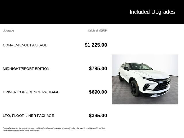 Used 2025 Chevrolet Blazer LT w/ Convenience Package FWD image 6