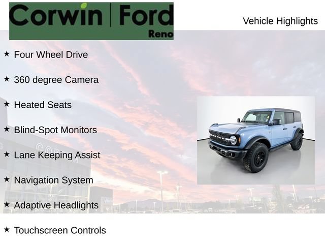 Certified 2023 Ford Bronco Wildtrak AWD/4WD image 7