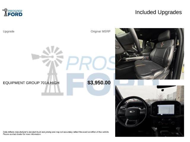 Certified 2023 Ford F150 Platinum w/ Equipment Group 701A High image 3