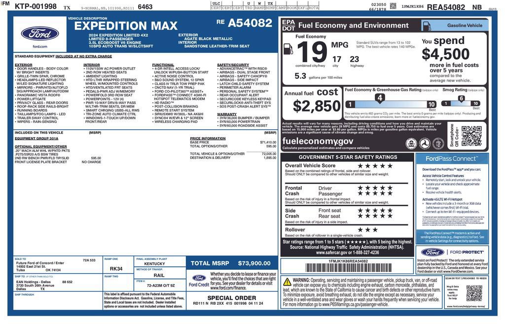 Certified 2024 Ford Expedition Max Limited image 29