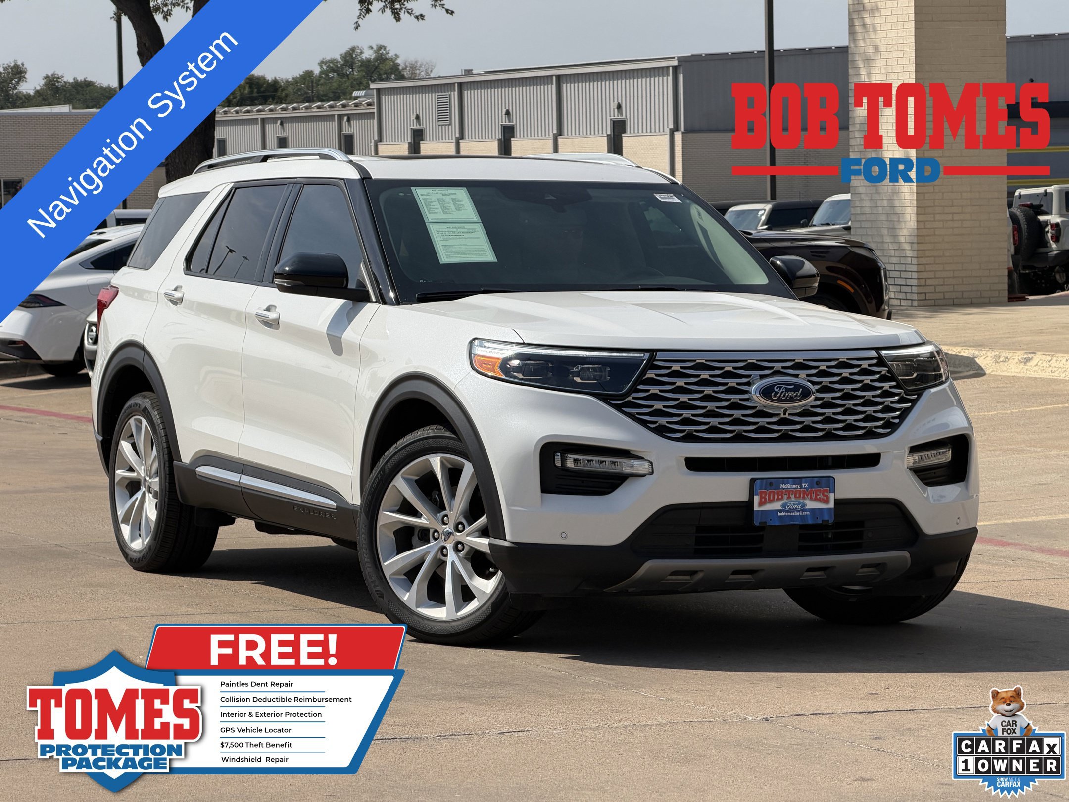 Certified 2024 Ford Explorer Platinum w/ Technology Package