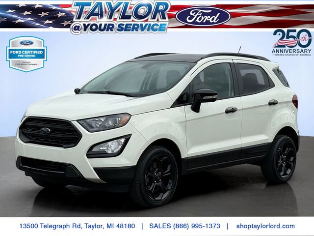 Certified 2021 Ford EcoSport SES w/ Interior Protection Package