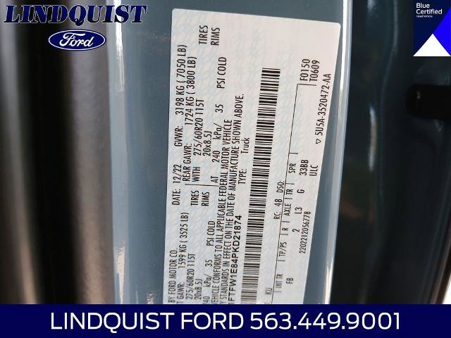 Certified 2023 Ford F150 XLT w/ Equipment Group 302A High AWD/4WD image 24