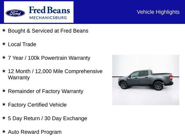 Certified 2025 Ford Maverick XLT w/ XLT Luxury Package AWD/4WD image 7