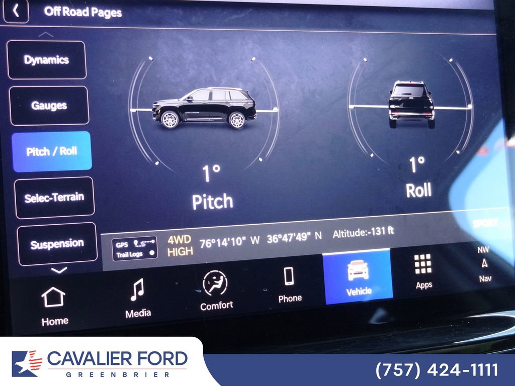 Used 2024 Jeep Grand Cherokee Trailhawk w/ Advanced Protech Group II AWD/4WD image 41