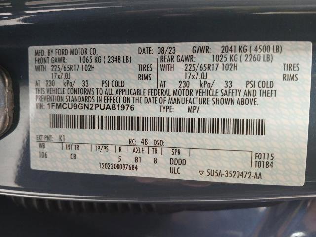 Certified 2023 Ford Escape Active w/ Tech Pack #1 image 20