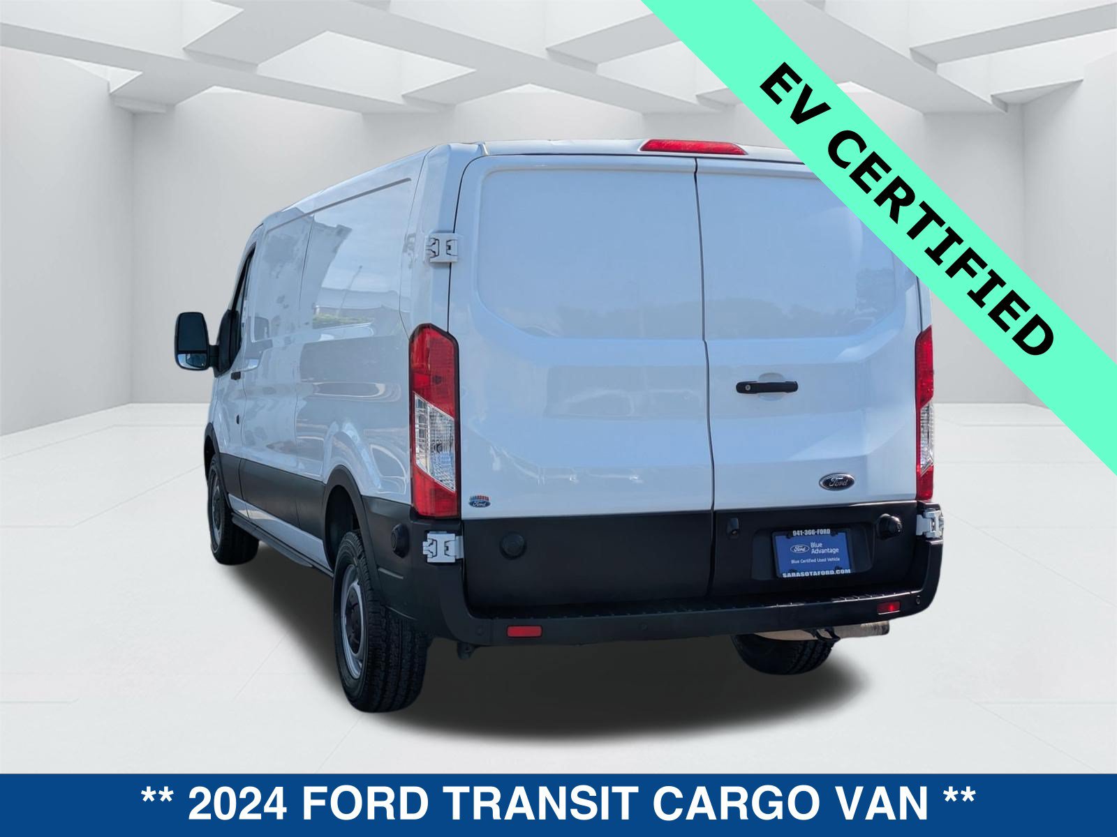 Certified 2024 Ford Transit 350 Low Roof w/ Load Area Protection Package RWD image 7