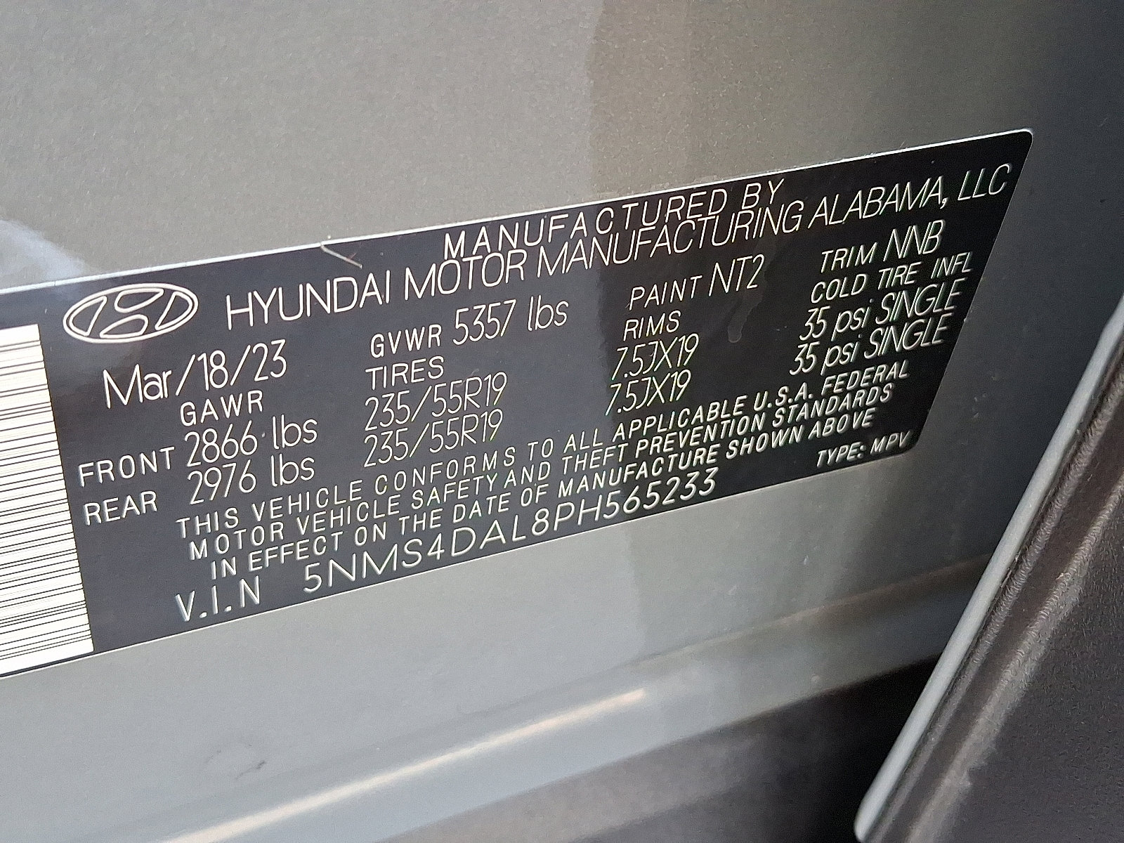 Used 2023 Hyundai Santa Fe Limited image 27