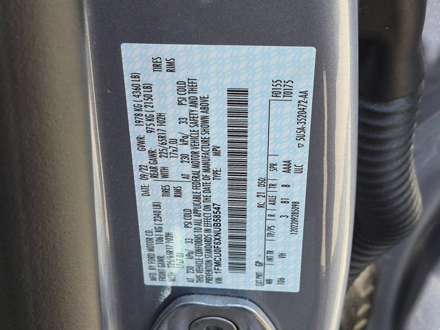 Certified 2022 Ford Escape S FWD image 39