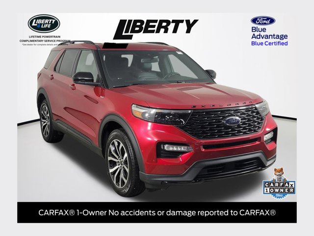 Certified 2022 Ford Explorer ST-Line w/ Class IV Trailer Tow Package