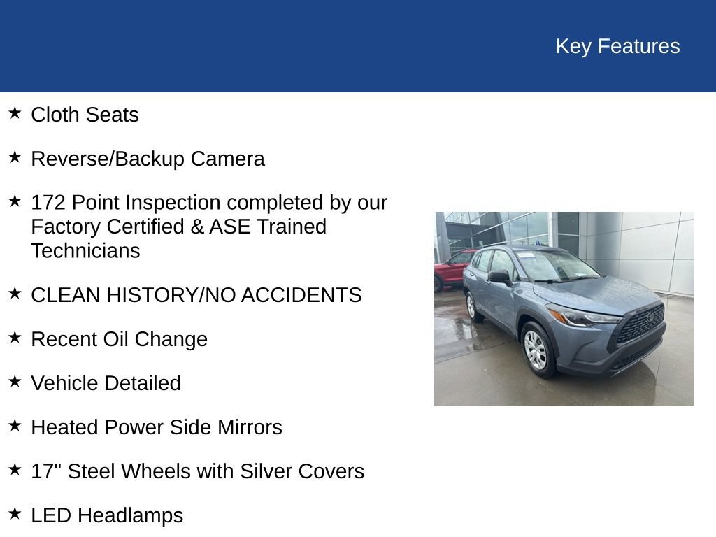 Used 2025 Toyota Corolla Cross L FWD image 34