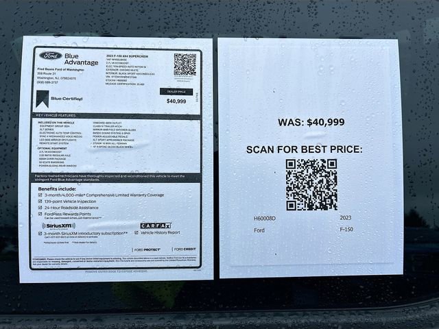 Certified 2023 Ford F150 XLT w/ Equipment Group 302A High image 35