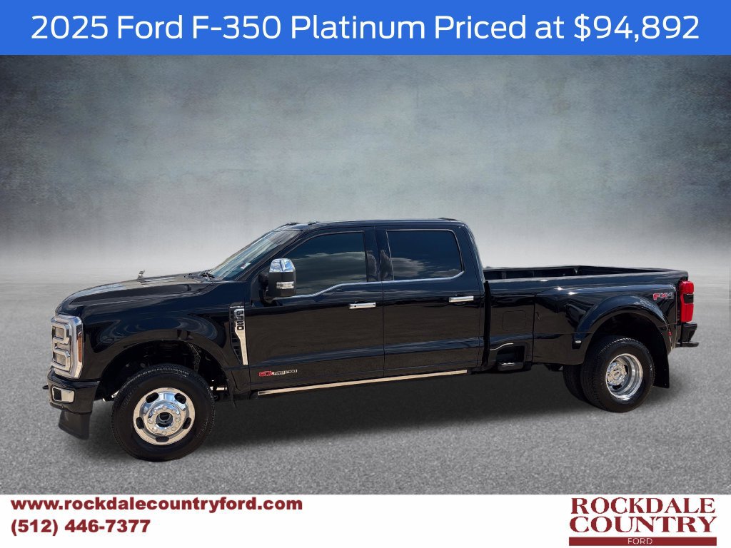 Certified 2025 Ford F350 Platinum w/ Platinum Plus Package